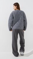 Куртка однотонна жіноча LAWA WBC02500 XS Сірий shop (2000999470721)  Фото №5