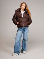 Куртка однотонна жіноча LAWA WBC02529 XS Мокко shop (2000999653391)