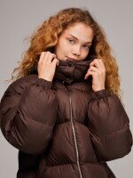 Куртка однотонна жіноча LAWA WBC02529 XS Мокко shop (2000999653391)  Фото №0