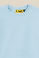 Лонгслів однотонний для дівчинки LAWA GBC02303 122 см Блакитний shop (2000991043435)  Фото №2