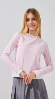 Лонгслів однотонний для дівчинки LAWA GBC02348 140 см Світло-рожевий shop (2000999301629)  Фото №0
