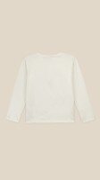 Лонгслів однотонний для хлопчика LAWA BBC02303 122 см Молочний shop (2000999197444)  Фото №2