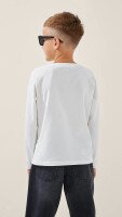Лонгслів однотонний для хлопчика LAWA BBC02303 122 см Молочний shop (2000999197444)  Фото №3