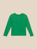 Лонгслів однотонний для хлопчика LAWA BBC02316-1 92 см Зелений shop (2000999657108)  Фото №1
