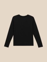Лонгслів однотонний для хлопчика LAWA BBC02316 140 см Чорний shop (2000999667701)  Фото №1