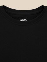 Лонгслів однотонний для хлопчика LAWA BBC02316 140 см Чорний shop (2000999667701)  Фото №0