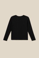 Лонгслів однотонний для хлопчика LAWA BBC02316 152 см Чорний shop (2000999157431)  Фото №2