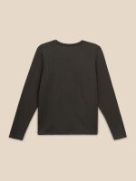 Лонгслів однотонний для хлопчика LAWA BBC02316 146 см Графітовий shop (2000999662867)  Фото №1