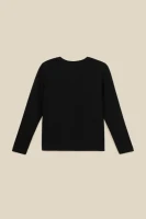 Лонгслів однотонний для хлопчика LAWA BBC02316 164 см Чорний shop (2888000018632)  Фото №2