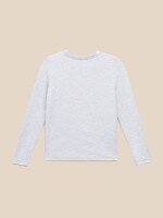 Лонгслів однотонний для хлопчика LAWA BBC02316-2 116 см Сірий меланж shop (2000999655487)  Фото №1