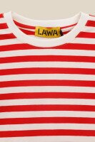 Лонгслів з візерунком для дівчинки LAWA GBC02404 128 см Молочно-червоний  Фото №5