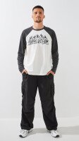 Лонгслів з принтом чоловічий LAWA P-MB02367 S Молочний+графіт shop (2000999551154)  Фото №0