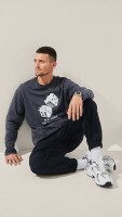 Лонгслів з принтом чоловічий LAWA P-MT02310 M Графітовий shop (2888000021526)  Фото №2