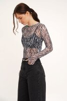 Лонгслів жіночий LAWA WTC02354 L Чорний shop (2000990447005)  Фото №0