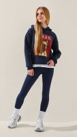 Лосини однотонні для дівчинки LAWA GBC02302 146 см Темно-синій shop (2888000024121)  Фото №1