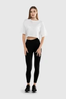 Лосини однотонні жіночі LAWA WBC02307 3XL Чорний shop (2888000014177)  Фото №3