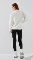 Лосини трикотажні однотонні жіночі LAWA WBC02476 2XL Чорний shop (2000999379635)  Фото №4