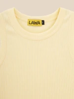 Майка однотонна жіноча LAWA WBC02305 XS Масляний shop (2000999610141)  Фото №0