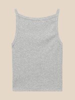 Майка однотонна жіноча LAWA WTC02487 S Сірий меланж shop (2000999640841)