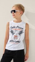 Майка з принтом для хлопчика LAWA P-BB02319 158 см Білий shop (2000999239779)
