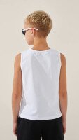 Майка з принтом для хлопчика LAWA P-BB02319 158 см Білий shop (2000999239779)  Фото №3