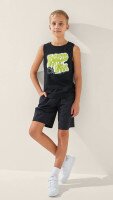 Майка з принтом для хлопчика LAWA P-BB02320 146 см Чорний shop (2000999243950)  Фото №0