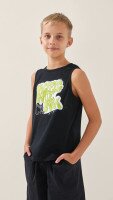 Майка з принтом для хлопчика LAWA P-BB02320 146 см Чорний shop (2000999243950)  Фото №1