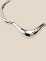 Намисто жіноче Sculptural metal LAWA WTJ02611 Срібний shop (2000999642579)  Фото №0