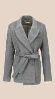 Пальто однотонне жіноче LAWA WBC02491 M Сірий shop (2000999509582)