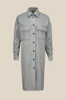 Пальто з візерунком жіноче LAWA WBC02428 S Сірий shop (2000991020764)
