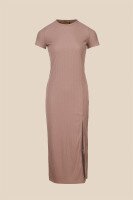 Сукня однотонна жіноча LAWA WBC02371 XS Мокко shop (2000990639103)  Фото №4