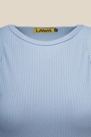 Сукня однотонна жіноча LAWA WBC02385 XL Блакитний shop (2000990693921)  Фото №4