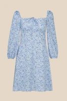 Сукня з візерунком жіноча LAWA WTC02380 XS Блакитно-білий shop (2000990671004)  Фото №4
