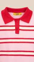 Поло з візерунком для дівчинки LAWA GBC02358 128 см Рожевий shop (2000999563881)  Фото №0