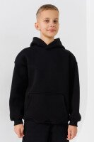 Худі однотонний для хлопчика LAWA BBC02310 122 см Чорний shop (2000990856159)
