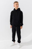 Худі однотонний для хлопчика LAWA BBC02310 122 см Чорний shop (2000990856159)  Фото №0