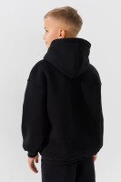 Худі однотонний для хлопчика LAWA BBC02310 122 см Чорний shop (2000990856159)  Фото №2