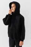 Худі однотонний для хлопчика LAWA BBC02310 122 см Чорний shop (2000990856159)  Фото №1