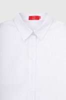 Сорочка однотонна жіноча LAWA CTM WTC02313 L Білий з фіолетовим shop (2000989924432)  Фото №6