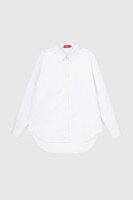 Сорочка однотонна жіноча LAWA CTM WTC02313 L Білий з фіолетовим shop (2000989924432)  Фото №4
