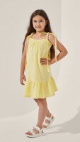 Сарафан для дівчинки LAWA GTC02318 140 см Жовтий shop (2000999213465)  Фото №1