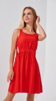 Сарафан для дівчинки LAWA GTC02319 134 см Червоний shop (2000999241482)  Фото №0