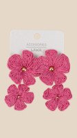 Сережки жіночі Квіти Color Pop LAWA WTJ02603 Рожевий shop (2000999550157)  Фото №1