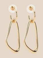 Сережки жіночі Sculptural metal LAWA WTJ02616 Золотий shop (2000999642739)