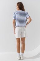 Шорти однотонні жіночі LAWA WBC02406 M Молочний  Фото №3