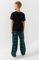 Штани з візерунком дитячі LAWA KTC02301 128 см Зелений shop (2000990837288)  Фото №5