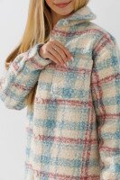 Сорочка з візерунком для дівчинки LAWA GBC02309 158 см Бежевий shop (2000990842350)  Фото №1