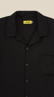 Сорочка кежуал однотонна чоловіча LAWA K-MBC02332 3XL Чорний shop (2000999207969)  Фото №0