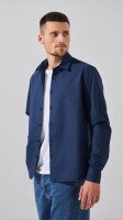 Сорочка класична однотонна чоловіча LAWA MBC02310 S Темно-синій shop (2888000030429)  Фото №1