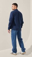 Сорочка класична однотонна чоловіча LAWA MBC02310 M Темно-синій shop (2888000030436)  Фото №2